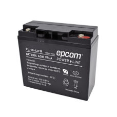 Batería 12 Vcc / 18 Ah / UL / AGM-VRLA / Retardante a la flama / Para uso en equipo electrónico,Alarmas de intrusión / Incendio/ Control de acceso / Video Vigilancia / Terminales tipo M5 ( HEX ) / Cargador recomendado CHR-80.