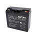 Batería 12 Vcc / 18 Ah / UL / AGM-VRLA / Retardante a la flama / Para uso en equipo electrónico,Alarmas de intrusión / Incendio/ Control de acceso / Video Vigilancia / Terminales tipo M5 ( HEX ) / Cargador recomendado CHR-80.