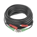 Cable Coaxial (BNC RG59) + Alimentación / SIAMES / 10 Metros (32.81 Pies) / Aleación Cobre + Aluminio CCA / Para Cámaras 4K / Uso Interior y Exterior