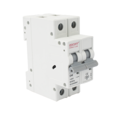 Protección Térmica 2P, 40A, Corriente Alterna 400 Vca para Aplicación Fotovoltaica Montaje Riel DIN Protección Térmica 2P, 40A, Corriente Alterna 400 Vca para Aplicación Fotovoltaica Montaje Riel DIN