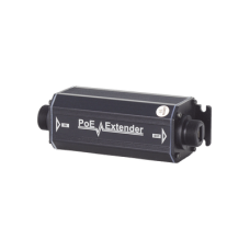 Extensor PoE / 100 Metros / Intemperie (IP66) /  60 Watts / 1 Puerto de Entrada  / 1 Puerto de Salida PoE / No requiere alimentación.
