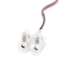 Cable de Alimentación con Conector Macho a Bloque de Terminal Atornillable / Calibre 18 AWG / Longitud 28.5 cm (11.22 Pulgadas) / Ideal para Alimentación de Cámaras