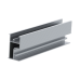 Riel 3 para montaje de módulos fotovoltaicos de aluminio anodizado de 4400mm.
