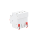 Protección Térmica/ Interruptor 4P, 25A,  Corriente Directa  1000 Vcc para Aplicación Fotovoltaica Montaje Riel DIN