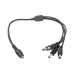 Cable con Conector Jack Hembra de 3.5 mm con 4 Salidas de Jack Macho (Divisor de Energía) / Tipo Pulpo / 4 Conectores Macho / 1 Conector Hembra / Jack de 3.5 mm