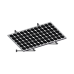 Montaje Para Módulos Solares En Muro Con Espesor De 35-40mm, Riel 1400mm