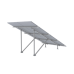 Montaje para Panel Solar 2X2, Riel 5 de 2700mm para Módulos con Espesor de 30-35mm, Vel. de Viento Máx. 136km/h