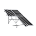 Montaje para Panel Solar 2X2, Riel 5 de 2700mm para Módulos con Espesor de 30-35mm, Vel. de Viento Máx. 136km/h