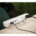 Multicontacto con Montaje para Escritorio / Carga Rápida para 65 W / 2 x Nema 5-15P / 3 x USB-A (5V @3A) / 1 x USB-C (65W)