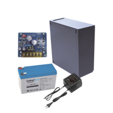 Kit con fuente PLB2 con salida de 12 Vcc a 2.5 Amper, incluye transformador y batería de 12 V a 7 Amper Kit con fuente PLB2 con salida de 12 Vcc a 2.5 Amper, incluye transformador y batería de 12 V a 7 Amper