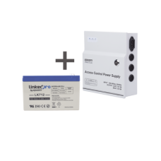 Kit / Fuente regulada de 11 - 15 V @ 5A / Capacidad de respaldo / Modelo ACPST1205 + Batería incluida LK712 Kit / Fuente regulada de 11 - 15 V @ 5A / Capacidad de respaldo / Modelo ACPST1205 + Batería incluida LK712