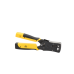 Pinza 3 en 1: Pelacables/ Terminado/ Probador para UTP. Enchufe Modular de Prueba para RJ45/RJ11/RJ22.