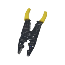  Pinza Cortacables / Pelacables 10 a 22 AWG con Plegador de Conectores.