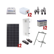 Kit Solar de 28 W con PoE Pasivo 24 Vcc para 2 Radios de Ubiquiti airMAX, Cambium ePMP Kit Solar de 28 W con PoE Pasivo 24 Vcc para 2 Radios de Ubiquiti airMAX, Cambium ePMP