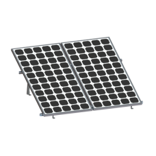 Montaje para 2 Paneles Solares, Riel 
