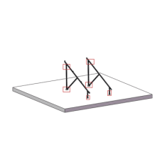 Caja de accesorios p/Kit EPL-GM01-2X2V2