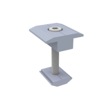 Sujetador Intermedio 35 mm para montaje de paneles solares en riel 5 Y 8 Sujetador Intermedio 35 mm para montaje de paneles solares en riel 5 Y 8