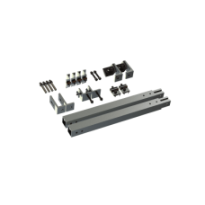 Caja de accesorios de aluminio  anodizado para montaje VEKTOR8R1M , arreglo 1X4 para techo