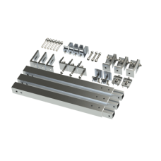 Caja de accesorios de aluminio  anodizado para montaje VEKTOR8R2700 , arreglo 1X2para techo