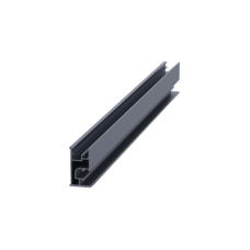 Riel 7 2100 mm aluminio anodizado