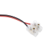 Cable de Alimentación con Conector Macho a Bloque de Terminal Atornillable / Calibre 18 AWG / Longitud 28.5 cm (11.22 Pulgadas) / Ideal para Alimentación de Cámaras