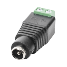 Adaptador Hembra Tipo Jack de 3.5 mm Polarizado de 12 Vcc / Terminales Tipo Tornillo / Polarizado (+/-) / Ideal para Cámaras de Video Vigilancia Adaptador Hembra Tipo Jack de 3.5 mm Polarizado de 12 Vcc / Terminales Tipo Tornillo / Polarizado (+/-) / Ideal para Cámaras de Video Vigilancia