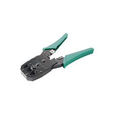 Pinzas para plegar (Ponchadoras) cables RJ11, RJ12, RJ45 telefónicos y cables de red Cat5e, Cat6, Cat6a y con Cavidades para 4, 6 y 8 conductores.