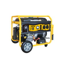 Generador a Gasolina / Planta de Emergencia de 6.5KW, 220Vac 2 Fases, Jaula con Ruedas para Fácil Traslado y Encendido Electrónico Generador a Gasolina / Planta de Emergencia de 6.5KW, 220Vac 2 Fases, Jaula con Ruedas para Fácil Traslado y Encendido Electrónico