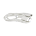 Cable programador y cargador USB a Micro USB color blanco