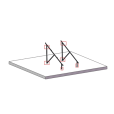 Caja de accesorios p/Kit EPL-GM01-2X2ST Caja de accesorios p/Kit EPL-GM01-2X2ST