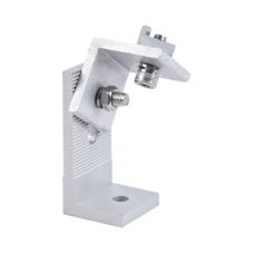 Soporte L para fijación de riel 7 en techo de concreto