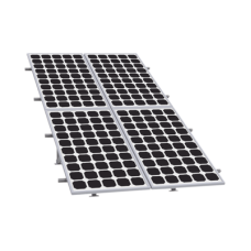 Montaje para Panel Solar, Riel de 2200mm para Módulos con Espesor de 35mm, Velocidad de Viento Máx. 136km/h
