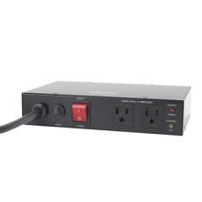 Acondicionador de Voltaje / Entrada 120 Vca / 2 salidas @ 120 Vca NEMA 5-15R / 1,800 W / 15 A / Supresión de Picos / Filtro de Ruido EMI/RFI / Sin bracket