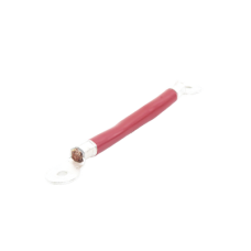 Cable para Baterías, 0.2 m, rojo, Calibre 2 AWG con Terminales de Ojo en Ambos Extremos