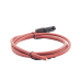 Cable Fotovoltaico, 1.5 m, Rojo, Calibre 10 AWG con Terminal MC4-M en un Extremo