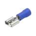 Terminal tipo hembra aislada 0.250 / 16 - 14 AWG / Azúl / Para baterías con terminal F1 / Paquete de 25 piezas.