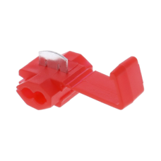 Terminal tipo almeja / 22 - 18 AWG / Rojo / Paquete de 25 piezas. Terminal tipo almeja / 22 - 18 AWG / Rojo / Paquete de 25 piezas.