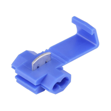 Terminal tipo almeja / 18 - 14 AWG / Azúl / Paquete de 25 piezas. Terminal tipo almeja / 18 - 14 AWG / Azúl / Paquete de 25 piezas.