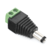 Adaptador Macho Tipo Jack de 3.5 mm (0.14 Pulgadas) Polarizado de 12 Vcc / Terminales Tipo Tornillo / Polarizado (+/-) / Ideal para Cámaras de Video Vigilancia