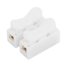 Conector tipo PUSH de 2 Contactos / Para una Conexión Rápida / Puentes de Cables Conector tipo PUSH de 2 Contactos / Para una Conexión Rápida / Puentes de Cables