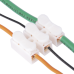 Conector tipo PUSH de 3 Contactos / Para una Conexión Rápida / Puentes de Cables