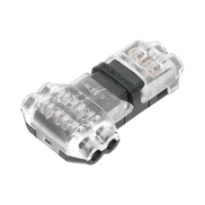 Conector en forma de T para 2 Contactos / Para una Conexión Rápida Conector en forma de T para 2 Contactos / Para una Conexión Rápida
