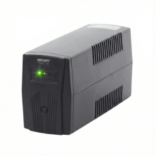 UPS de 850VA/510W / Topología Línea Interactiva / Entrada y Salida 120 Vca / Regulador de Voltaje AVR 80-150 Vca / Clavija NEMA 5-15P / 4 Tomas NEMA 5-15R /Sin RJ11 ni RJ45