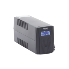 UPS de 600VA/360W / Topología Línea Interactiva / Entrada y Salida 120 Vca / Clavija NEMA 5-15P / 4 Tomas NEMA 5-15R