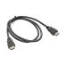 Cable HDMI de 1 Metro (3.28 pies) (High Speed) / Resolución 4K / Soporta Canal de Retorno de Audio (ARC)/ Soporta 3D / Blindado para Reducir Interferencia / Chapado en Oro / Alta Resistencia y Durabilidad.