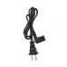 Cable de Alimentación Eléctrica para 120-240 Vca / 1 Metro (3.28 Pies) / 2 Clavijas Tipo Americano / Conector en Forma Tipo L