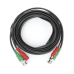 Cable Coaxial (BNC RG59) + Alimentación / SIAMES / 5 Metros (16.40 Pies) / 100% Cobre / Para Cámaras 4K / Uso Interior y Exterior