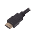 Cable HDMI de 1 Metro (3.28 pies) (High Speed) / Resolución 4K / Soporta Canal de Retorno de Audio (ARC)/ Soporta 3D / Blindado para Reducir Interferencia / Chapado en Oro / Alta Resistencia y Durabilidad.