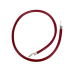 Cable para Baterías  1 m, Rojo, Calibre 2 AWG con Terminales de Ojo en Ambos Extremos