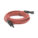 Cable Fotovoltaico, 2.5 m, Rojo, Calibre 10 AWG con Terminal MC4-M en Ambos Extremos